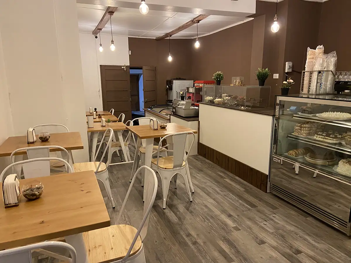 Ambiente cálido del local